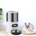 thumbnail image 4 of Alimentador ático de mascotas para comida seca, de comida, de comida con temporizador .5L Un tazón Gloria Alimentador automático, 4 of 7
