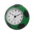 thumbnail image 3 of Reloj despertador con forma de balón de fútbol, ​​resistente al desgaste, ligero, práctico y con movimiento silencioso. Verde, 3 of 9