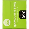 thumbnail image 3 of Sandwich Size Storage Bags, Double Zipper, 100 Count, 3 of 4