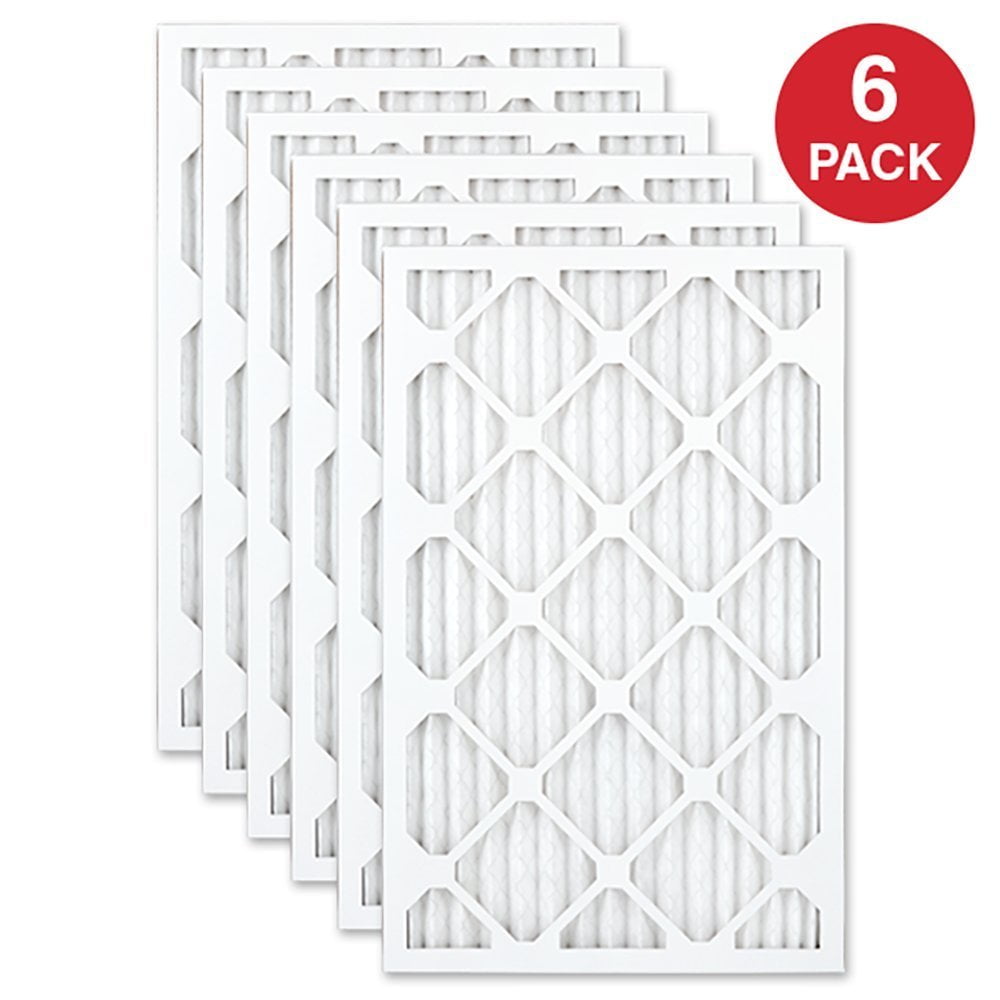 Box of 6 AIRx DUST 14x14x1 MERV 8 Pleated Air Filter Made in the USA