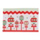 thumbnail image 1 of Yuarrent Alfombrilla de vajilla para cena de Navidad, decoración de de comedor, alfombrillas bonitas para fiesta, posavasos decorativos, accesorios Kits de decoración para fiestas bola de navidad Yuarrent HA070082-05, 1 of 6