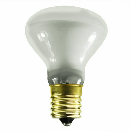 - 40W R14 - Ceiling Fan Incandescent Reflector - Frosted - Flood - Intermediate Base - 260 Lumens, 1,500 Life Hours - 130V, Halco 9101