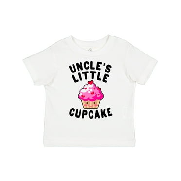 Inktastic Uncles Little Cupcake Girls Toddler T-Shirt