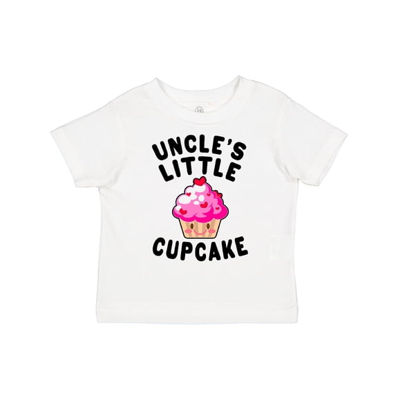Inktastic Uncles Little Cupcake Girls Toddler T-Shirt