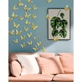thumbnail image 5 of 144 pcs Decoracion Mariposas 3D Para Pared Color Dorado, 5 of 5