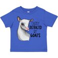 thumbnail image 3 of Inktastic Easily Distracted by Goats Cute Goat Boys or Girls Toddler T-Shirt, 3 of 5