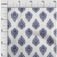 thumbnail image 2 of oneOone Rayon Navy Blue Fabric Block Fabric For Sewing Printed Craft Fabric By The Yard 56 Inch Wide-DM, 2 of 5