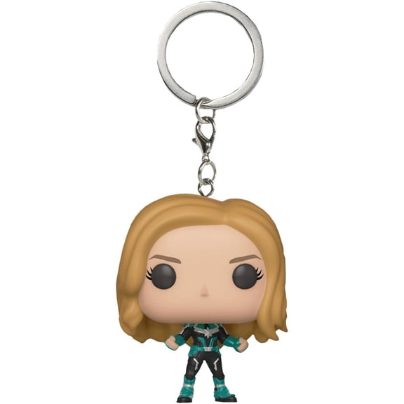 Funko Pocket Pop! Captain Marvel Vers Exclusive Bobble-Head Figure Keychain