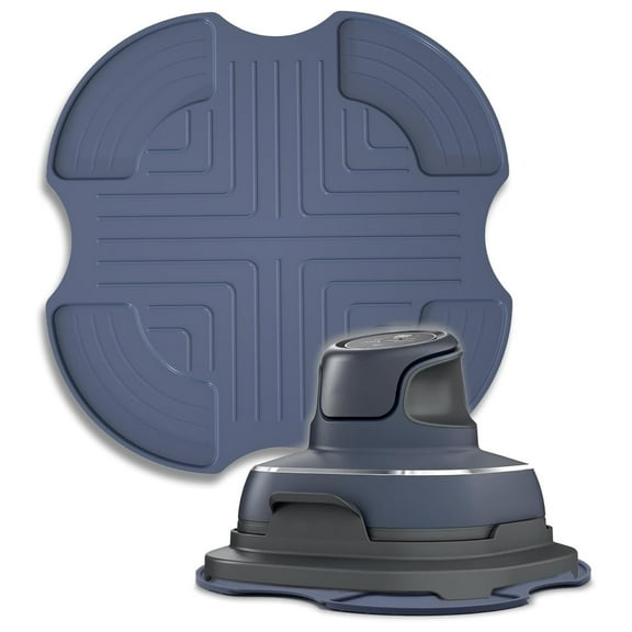 Air Fryer Silicone Trivets Mat for Ninja Crispi Hot Pads for Ninja Crispi Glass Air Fryer Accessories, Heat-Resistant, Non-Slip, Protection for Countertop