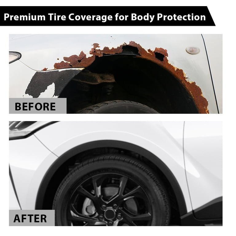 Front & Rear Fender Flares Moulding Trim Fit For 2012-17 Front & Rear Fender Flares Moulding Trim Fit For 2012-17