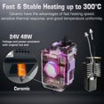 thumbnail image 3 of Hotend De Actualización De Cerámica Apto Para Impresora 3D Snapmaker U1 Nano Recubrimiento Boquilla De 0,4mm Kit De Bloque De Calentamiento De Cerámica De 48W Diseño A Prueba, 3 of 7