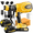 Upgraded Set, variant on High Pressure Cordless HVLP Paint Spray Gun Multi Modes Easy Clean Sprayer for Home Furniture Car Painting Christmas Gift