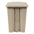 thumbnail image 5 of Toter 12 Gallon/45.4 Liter Kitchen Step on Container, Beige, 5 of 6