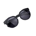 thumbnail image 1 of EYIIYE Kids Leisure Eyewear Frosted Daily Travel Shading Round Sunglasses, 1 of 5