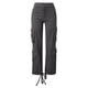 thumbnail image 2 of Gibobby Leggings vaqueros de punto ancha rectos de mezclilla para mujer Pantalones casuales con bolsillo (Dark Gray, M), 2 of 5