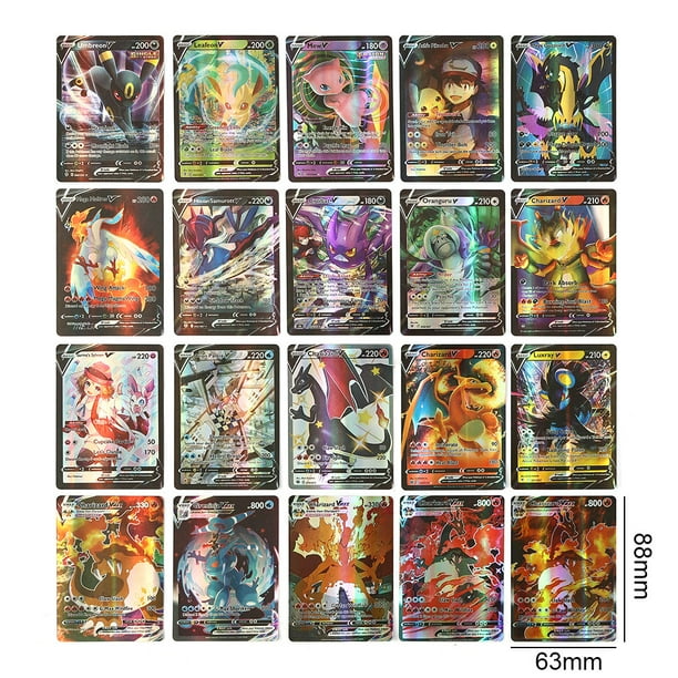 Colecciona cartas de batalla Colección de juegos conveniente Tarjetas EX para regalos de niños (G) Ehuebsd libre de BPA