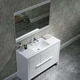 thumbnail image 3 of 48" Freestanding Bathroom Vanity with Sink - Glossy White, 3 of 6