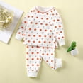 thumbnail image 2 of KPOPLK Little & Big Girls Pjs 2-Piece Long Sleeve Pajamas Outfit Fall Teen Soft Cute Kids PJ Set for Evening Size 9-10 Years,Light Purple, 2 of 6