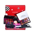 thumbnail image 1 of Kit de maquillaje multiusos, set de maquillaje, lápiz de labios, pincel, set de maquillaje facial y kit de cejas, kit completo de maquillaje para mujer, sombra de ojos, brillo, 1 of 8