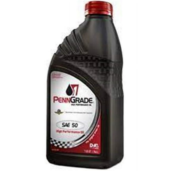 PENN GRADE 71156, Monograde High Performance Oil SAE 50, 1 Quart (12 Pack)