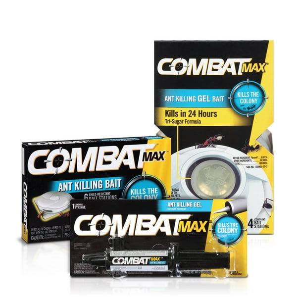 Combat Max Ant Killing Products Ant Killing Gel, Bait and Gel Bait