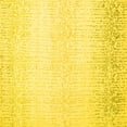 thumbnail image 1 of Ahgly Company Indoor Square Abstract Yellow Contemporary Area Rugs, 6' Square, 1 of 4