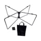 thumbnail image 2 of Soporte de enfriamiento plegable, portaequipajes, soporte plegable portátil, resistente y conveniente Negro, 2 of 8