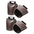 thumbnail image 4 of 4pcs Portable Copper Cattle Sheep Grazing Bells Farming Accessories (Coppery), 4 of 7