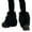 czb# Black73, variant on Socks For Women Winter Fuzzy Thermal Leg Warmers Long Plush Furry Fluffy Boot Sleeves Stockings Foot Overs Breathable Lightweight Footwear,Black,40CM