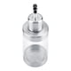 thumbnail image 3 of Whataatahia Dispensador de vinagre de salsa de soja, botella transparente de aceite de acero inoxidable de 350 ml (B), 3 of 8