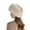 Beige, variant on Happy Date Women Faux Fur Hat Girls Beret for Winter with Stretch Cossack Russian Style Cap