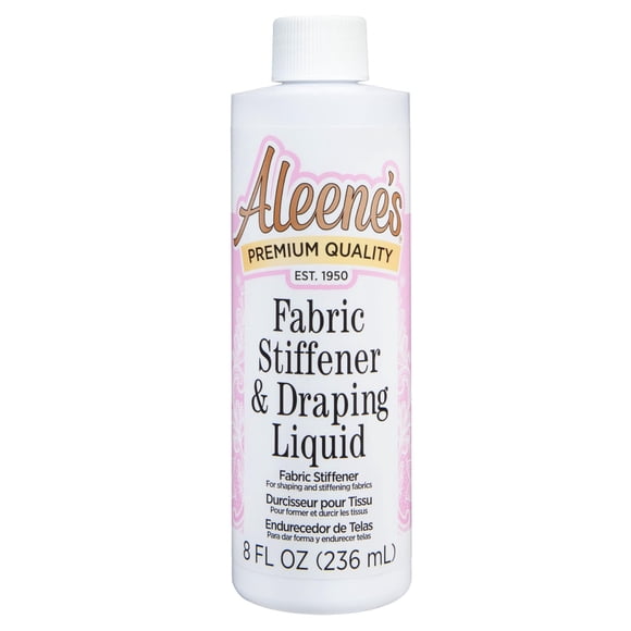 Rigidizador de tela Aleene's Quick Dry, no tóxico, 236 ml