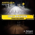 thumbnail image 2 of Bombillas LED AUXITO, actualizadas, 2025, H7, H7ll, 6500 K, paquete de 2, 2 of 2