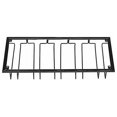 thumbnail image 4 of Under Cabinet Stemware Rack, Space Saving Wine Cup Holder for Kitchen Bar Storage Hanger, Metal Organizer Easy Installation, Sturdy Structure for 12 to 18 Glasses, 4 of 4