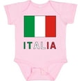 thumbnail image 3 of Inktastic Italy Flag & Italia Black Border Boys or Girls Baby Bodysuit, 3 of 5