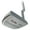 Silver, variant on Tour Edge Pure Feel Template Series Valley Putter 35" (Black, Semi-Mallet, Plumbers Neck) 2023 NEW