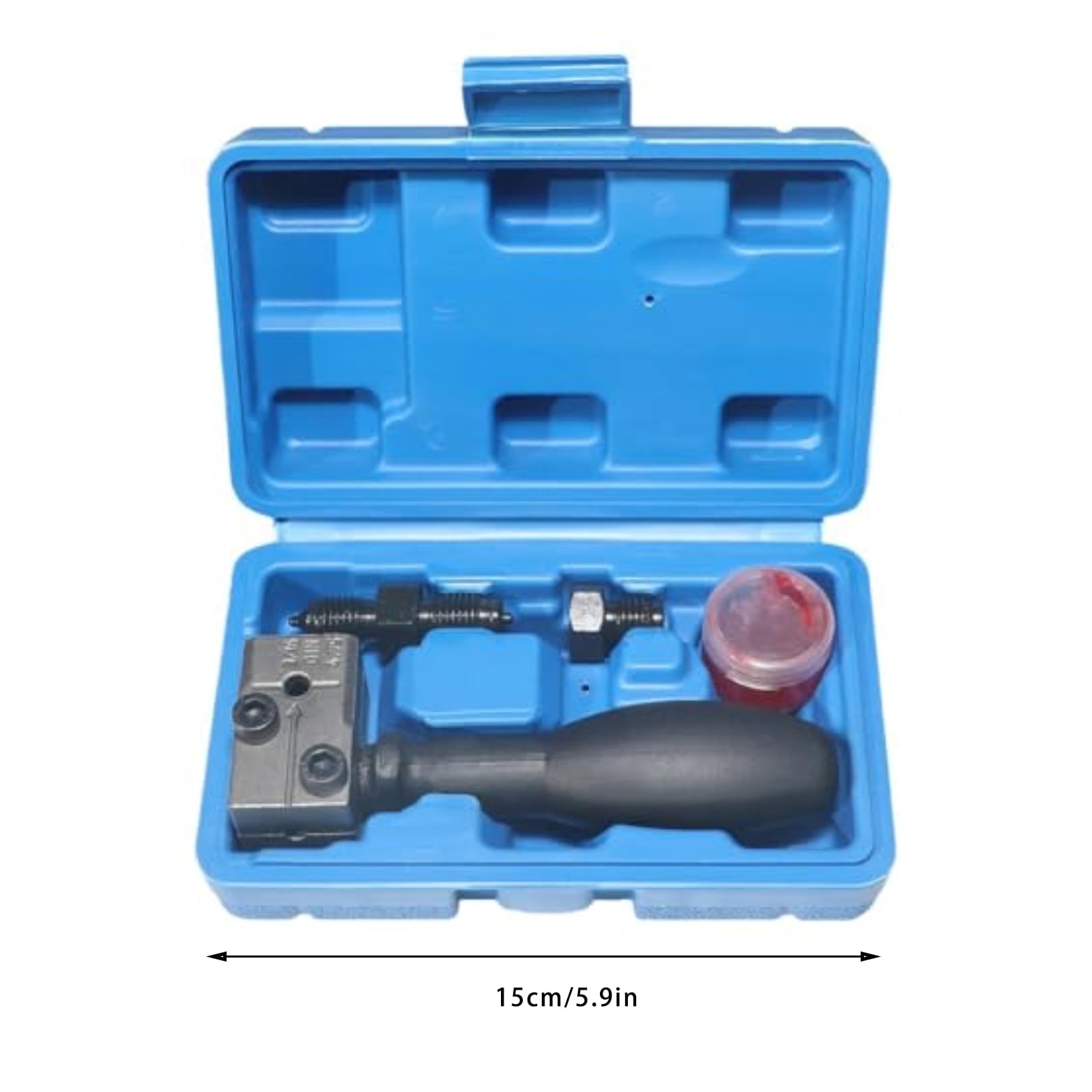 NovaStitch Brake Line Flaring Tool Kit 4.75 Inch Mushroom Head Swaging Tool for Brake Lines Oil Pipes Air Conditioning Tube Flaring Expansion Tool
