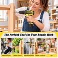thumbnail image 4 of UNTIMATY 12V Cordless Drill Set, Power Drill with Battery and Charger, 23+2 Clutch Settings, 3/8" Keyless Chuck,LED Light for Home Repair and DIY Projects, 4 of 8