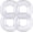 Clear, variant on 4 Pcs 28" Black Inflatable Pool Float for Summer Beach Party, Swim Tube Bulk Swimming Ring Pool Floaties for Adults, Summer Vacation Beach Themed Party Bachelorette Party Decor