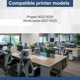 thumbnail image 2 of WorkCentre 6027 Phaser 6022 Cyan Toner Cartridges 1 Pack - 106R02756 Toner Cartridges Replacement for Xerox 6022 6027 Printer, 2 of 6
