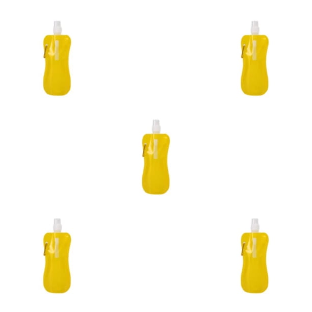 Soidarity Botella de agua plegable de PE: ahorra espacio para cualquier actividad Fácil de llenar y enrollar Botella de agua plegable Unique Type2 NO2