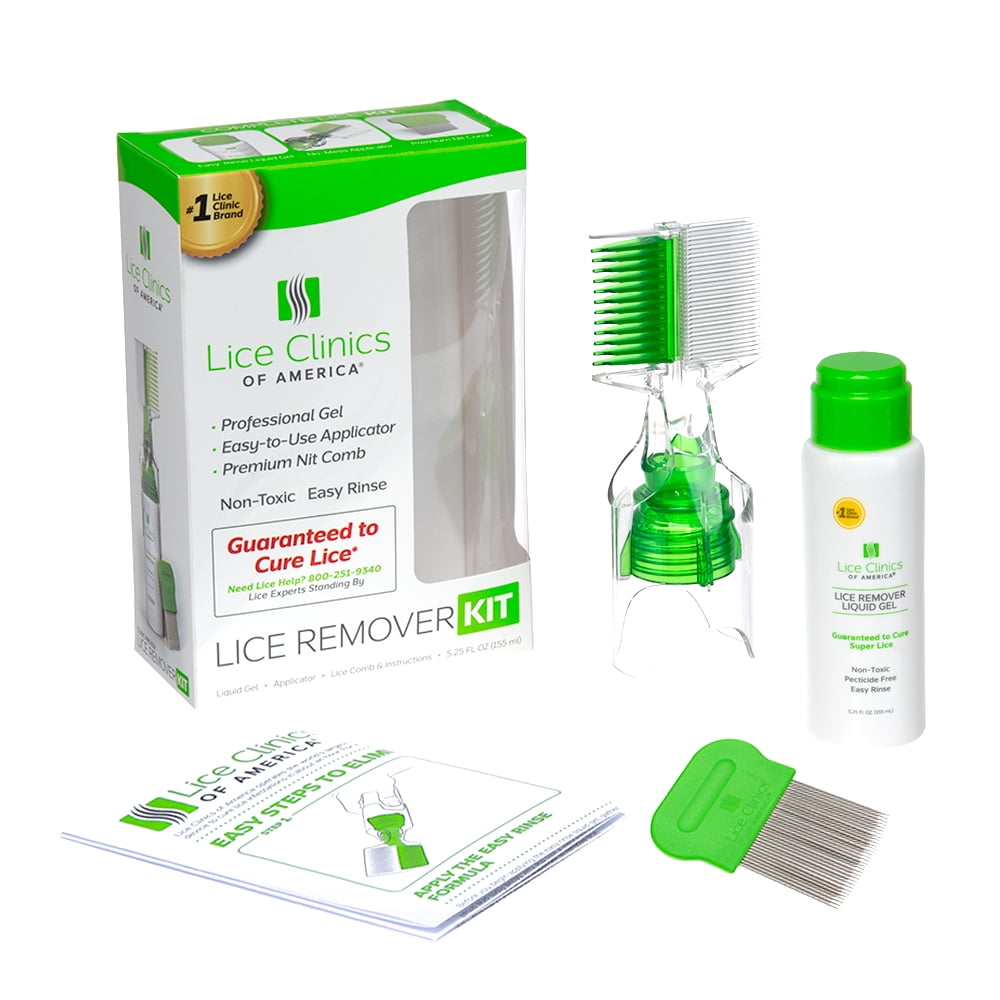 Lice Clinics Of America Lice Remover Kit Guaranteed To Cure Lice Even Super Lice Non Toxic And Pesticide Free 5 25 Fl Oz Walmart Com Walmart Com