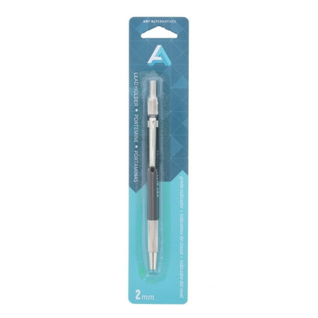 2 Mm Lead Holder - Art Alternatives 2mm Lead Holder with Indicator, Black