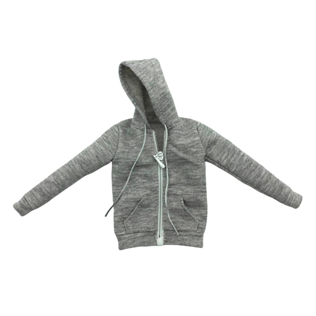 Details about   1:6 Female Zippered Hoodie Sweatershirt for 12inch Action Figure HT Kumik Body 
