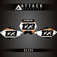 thumbnail image 2 of Attack Graphics Elite Number Plate Backgrounds for KTM 105 SX 2007, 2 of 3
