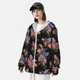 thumbnail image 4 of Fotbe Bouquet Men's Women's UPF 50+ Sun Protection Jacket Hooded Cooling Shirt with Pockets Hiking Outdoor Performance-3X-Large, 4 of 8