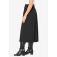 thumbnail image 3 of Woman Within Plus Size Petite Ponte Knit A-Line Skirt, 3 of 5