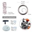 thumbnail image 4 of Mosiee Recoil Pull Starter Spring Pulley Handle Grip Rope Kit For Ms180/Ms170/Ms210 For Ms230/Ms250 Chain Saw Replacement Spare Parts, 4 of 7