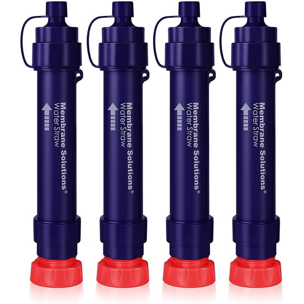 Membrane Solutions Straw Water Filter, Portable Personal Water Filter