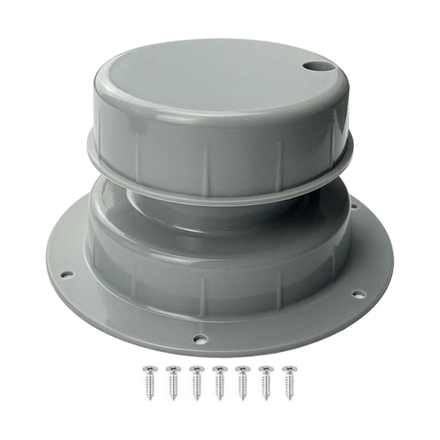 Tapa de Ventilación para Camper, Cubierta de Ventilación de Alcantarillado para Techo de RV, para Tubería de 1 a 2 3/8 Pulgadas